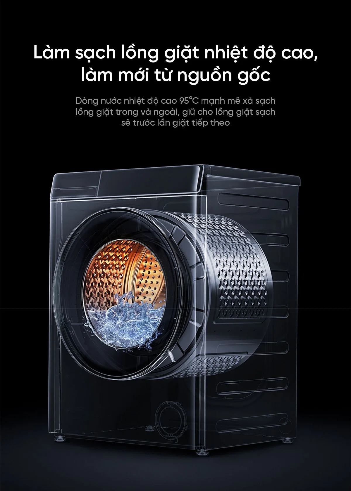 Máy giặt Xiaomi Mijia MJ106, giặt 10kg, siêu mỏng