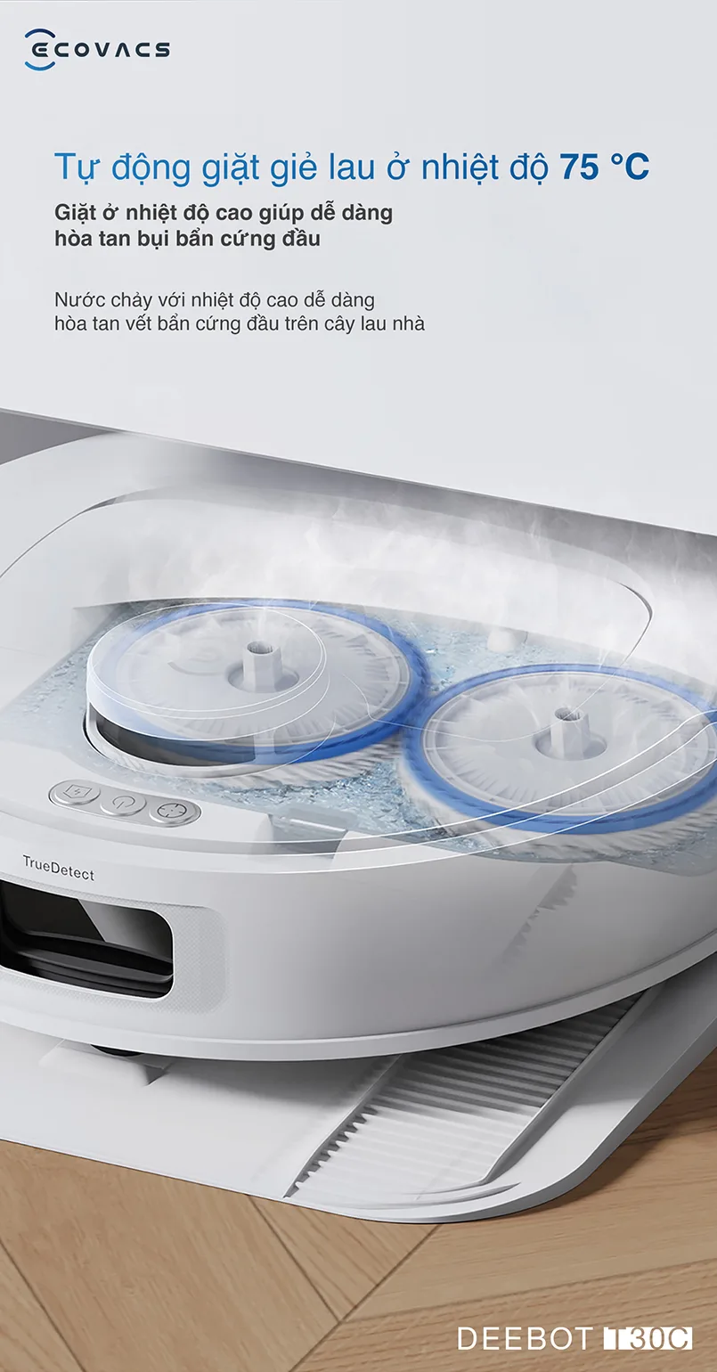 Robot hút bụi Ecovacs Deebot T30C 2025