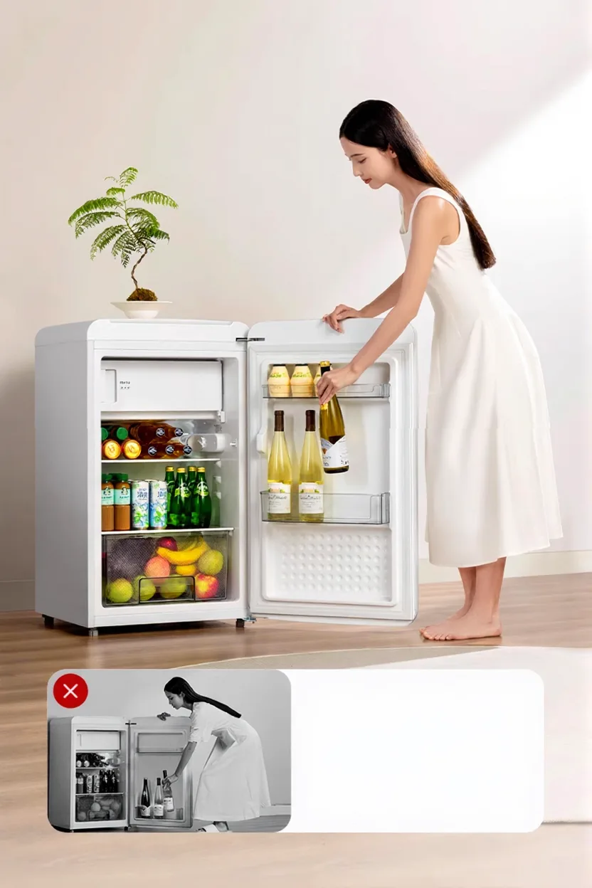 Tủ Lạnh Xiaomi MiniJ Retro 121L