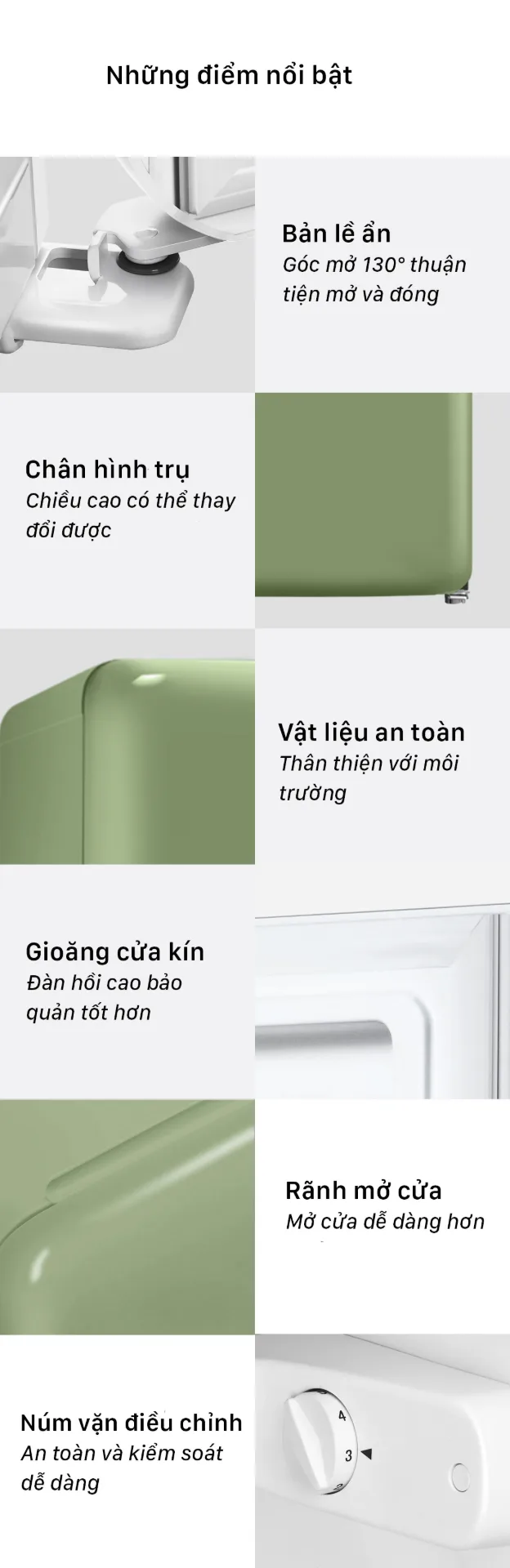 Tủ Lạnh Xiaomi MiniJ Retro 121L
