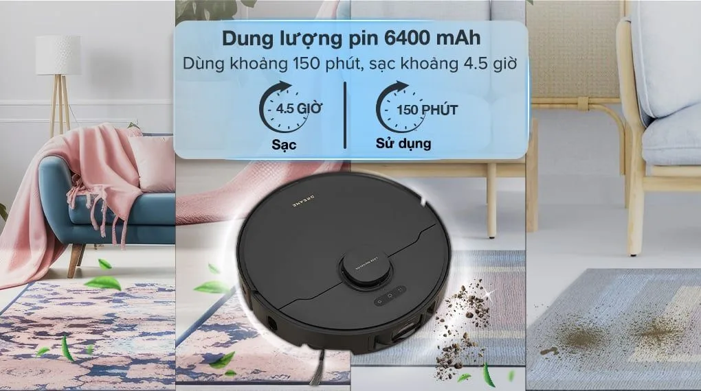 Robot hút bụi lau nhà Dreame X40 Ultra