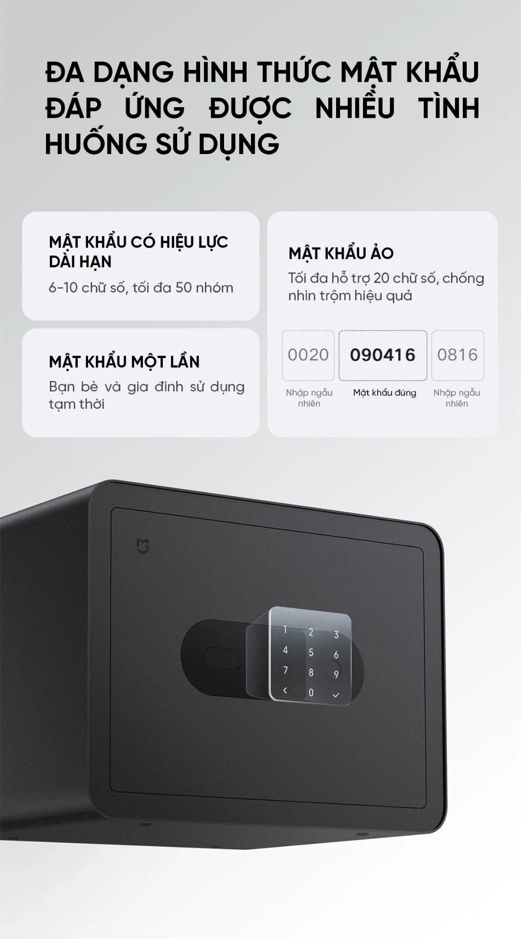 Két sắt thông minh Mijia BGX-5/X1-303