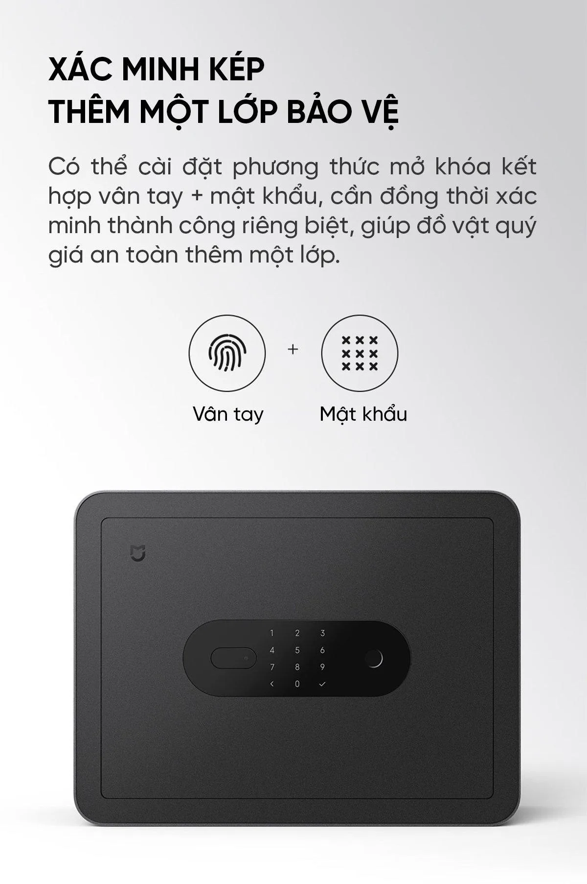 Két sắt thông minh Mijia BGX-5/X1-303