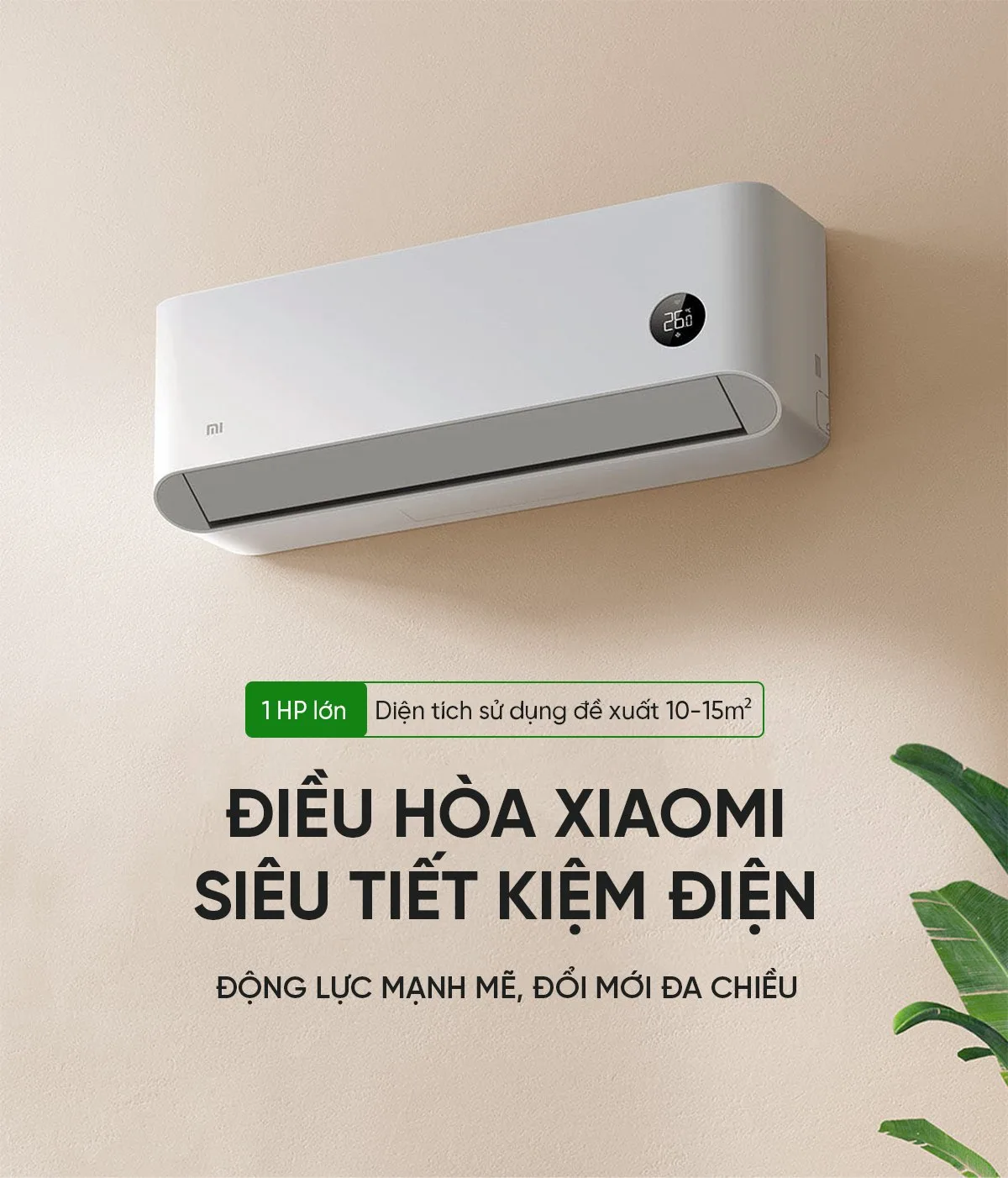 Điều hòa Xiaomi Mijia KFR-26GW/V1A1 1HP 2 chiều