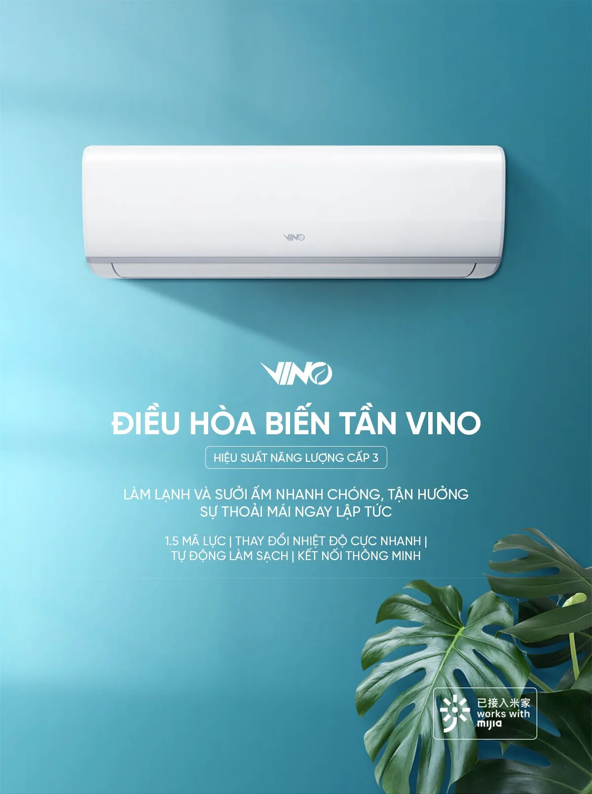Điều hòa Xiaomi Vino KFR-35GW/V11AA2-3 1.5HP