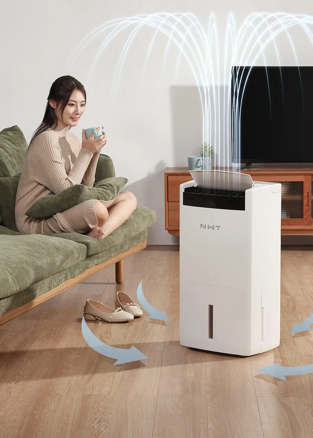 Máy Hút Ẩm Xiaomi NWT 24L Thông Minh Bản Tiếng Anh - Ảnh 4