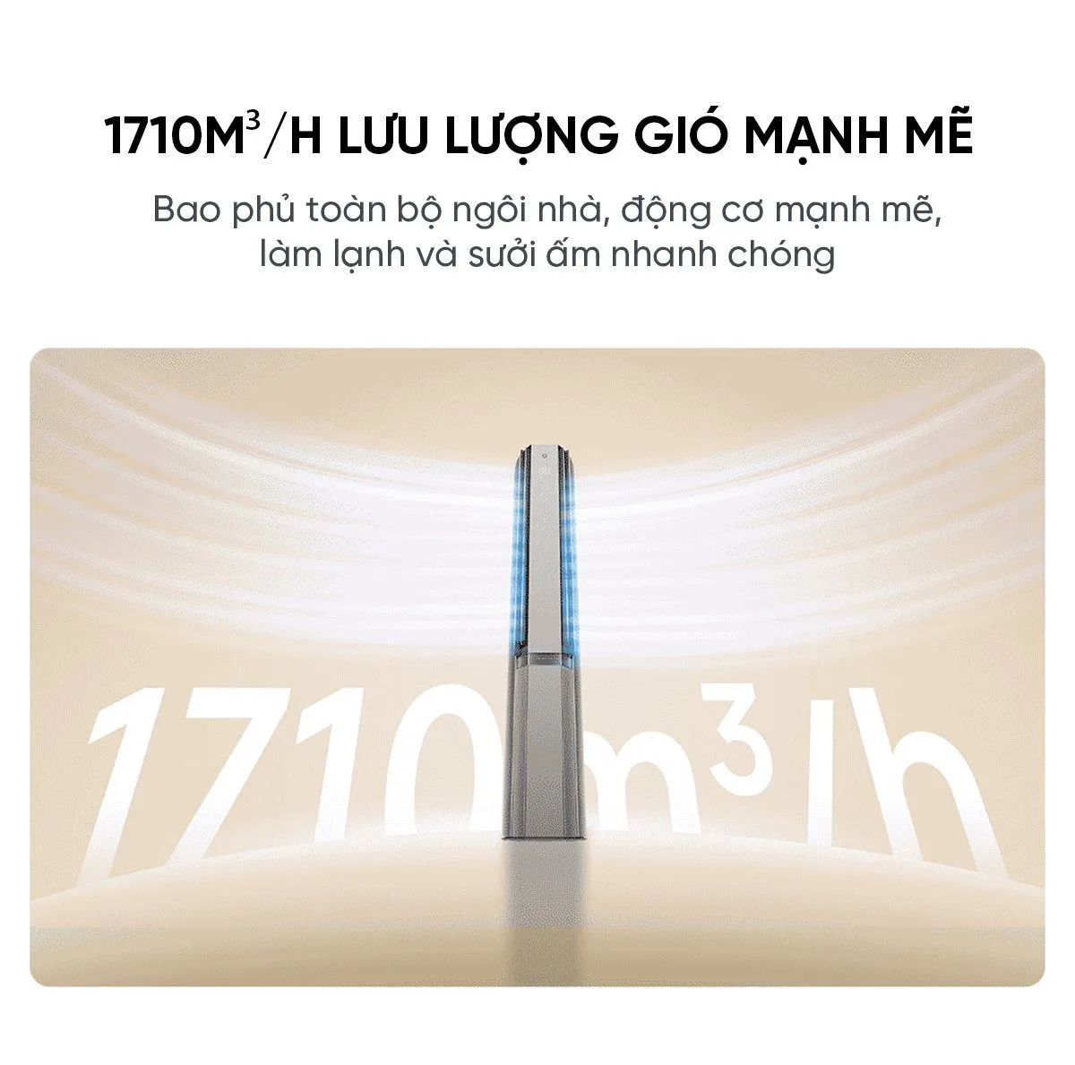 Điều hòa cây Xiaomi Mijia 72LW-NA11/M3A1 3HP 2 chiều
