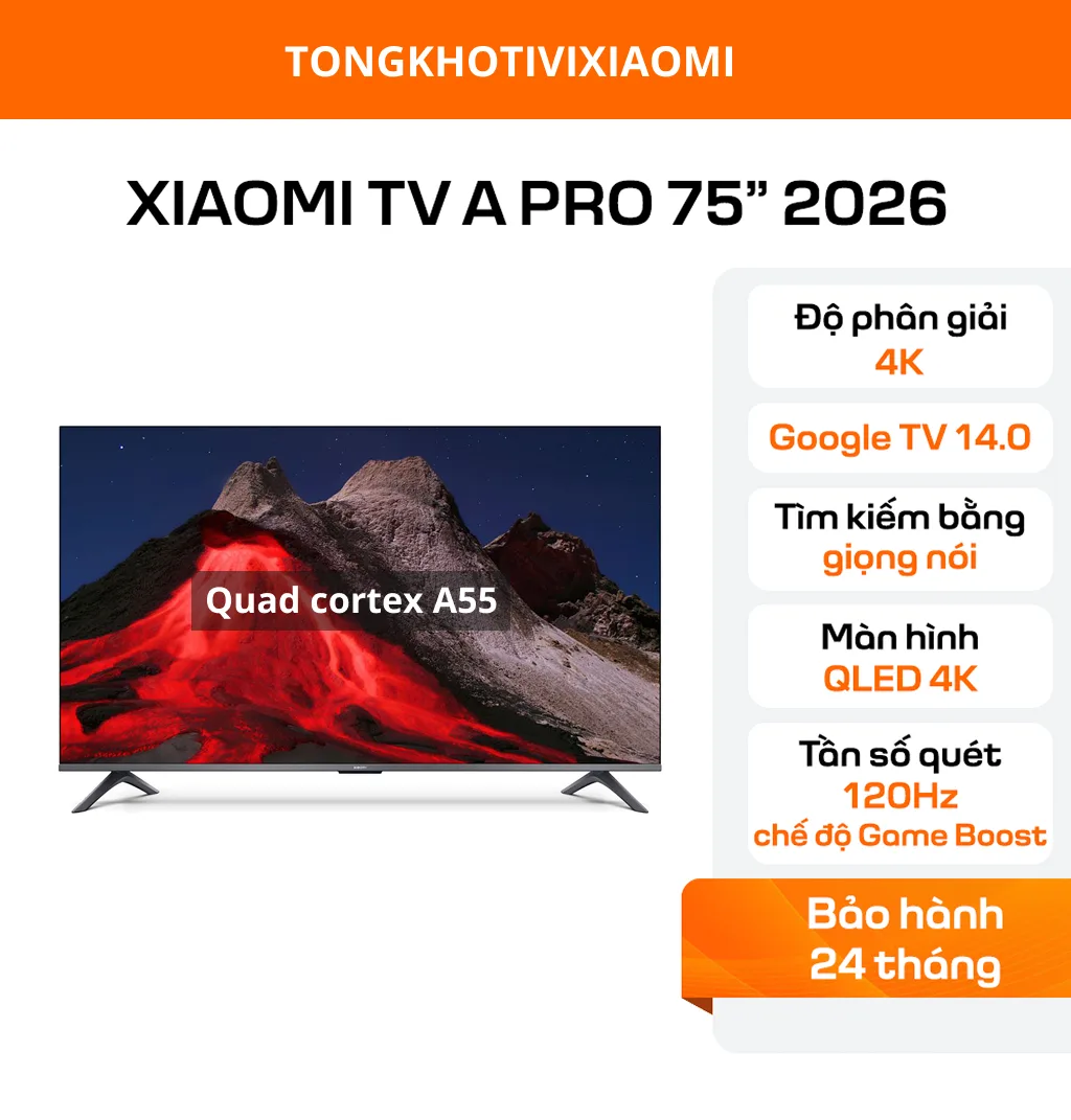 Xiaomi TV A Pro 75 2026 Series