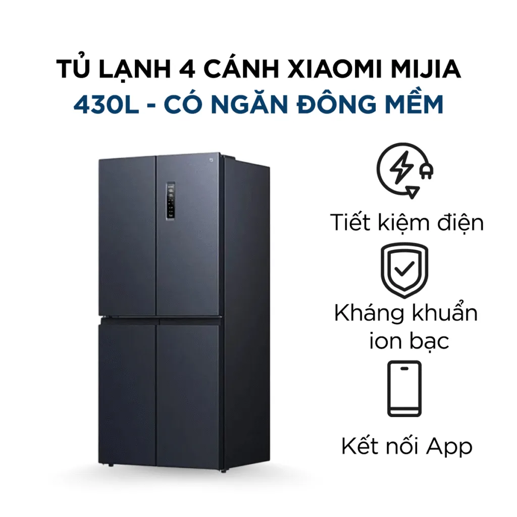 Tủ Lạnh Xiaomi Mijia 430L Có Đông Mềm