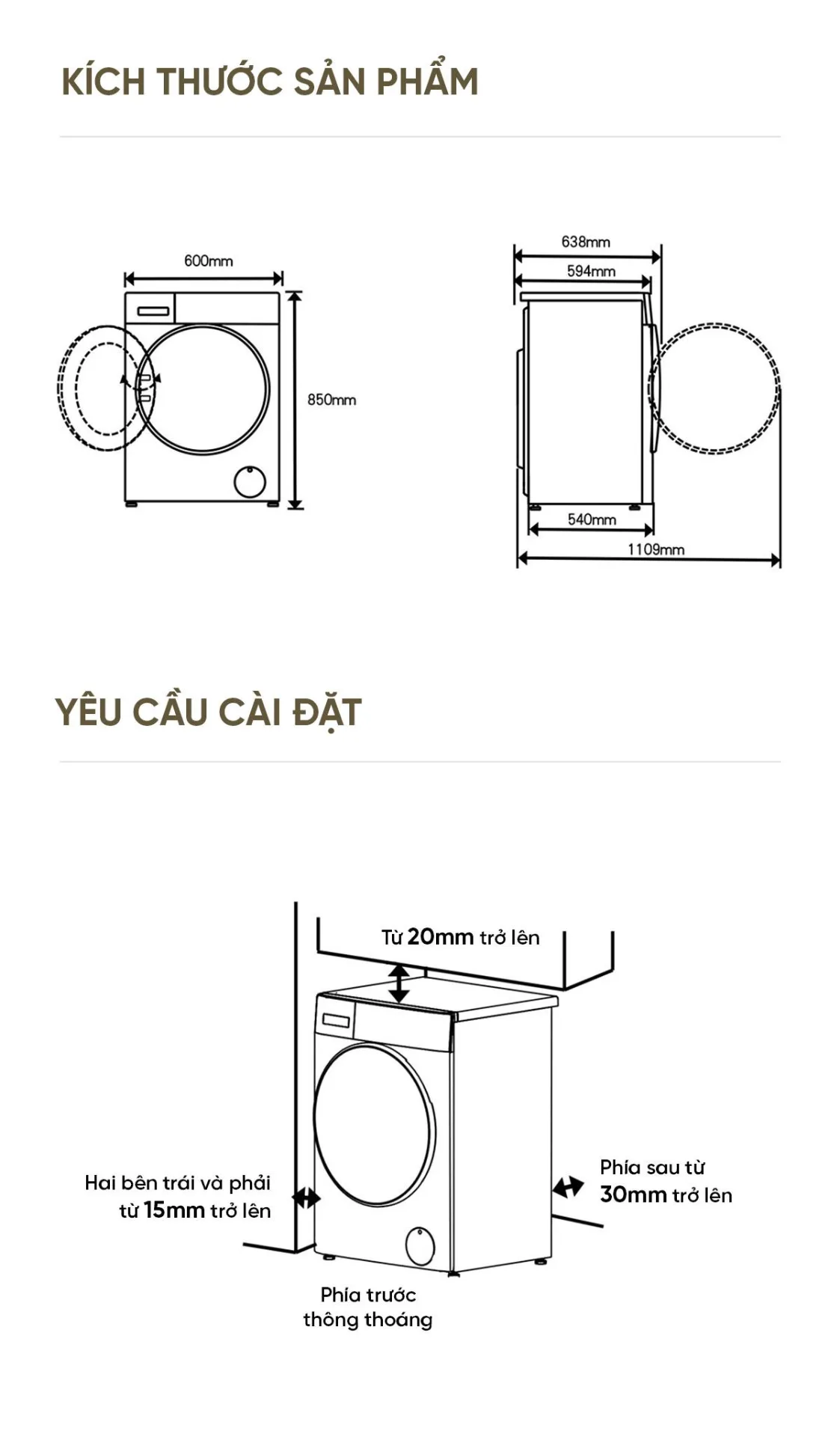 Máy giặt sấy Xiaomi Mijia MJ302, giặt 12kg, sấy 9kg