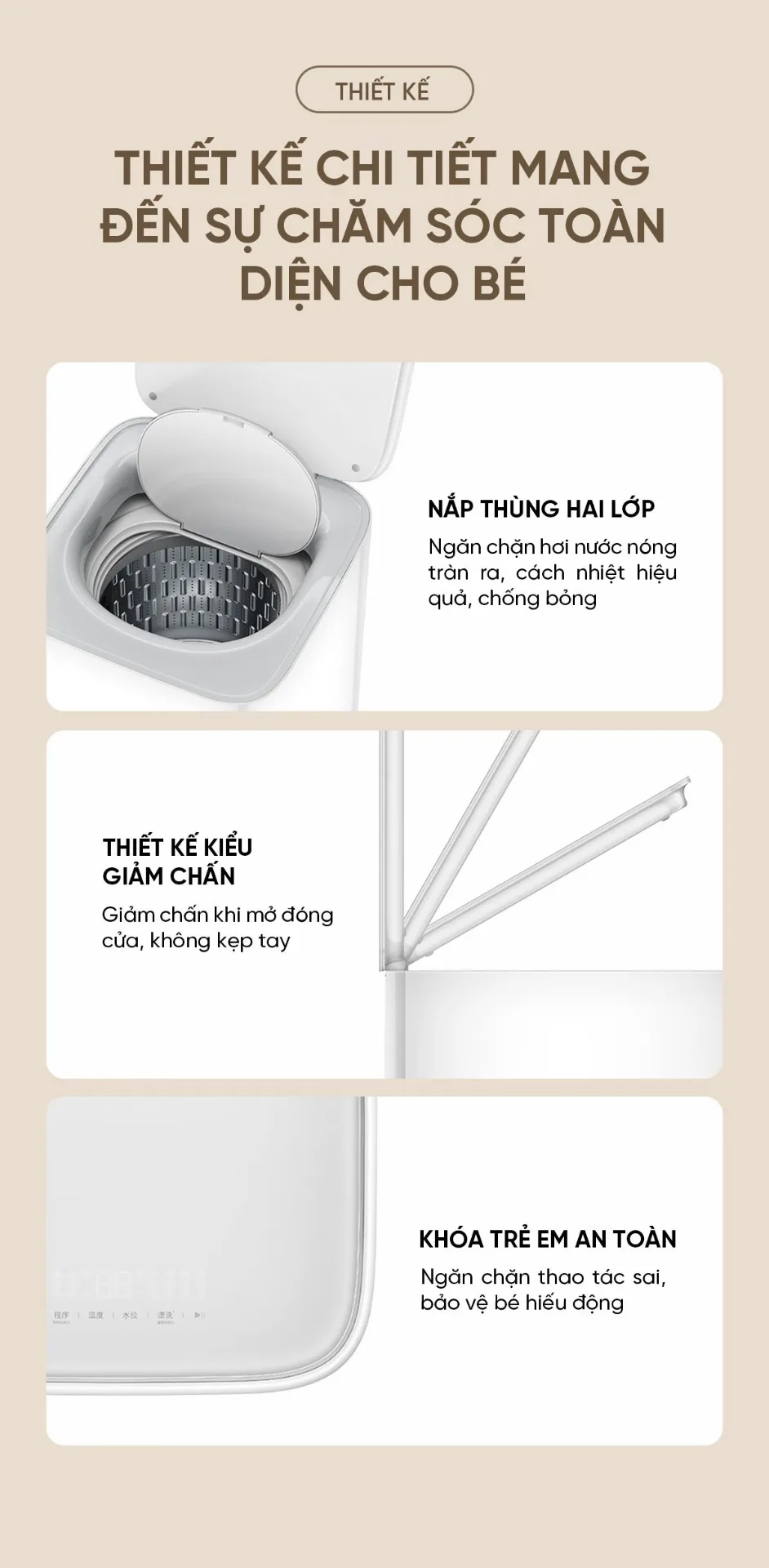 Máy giặt mini Xiaomi Pro 3kg XQB30MJ101