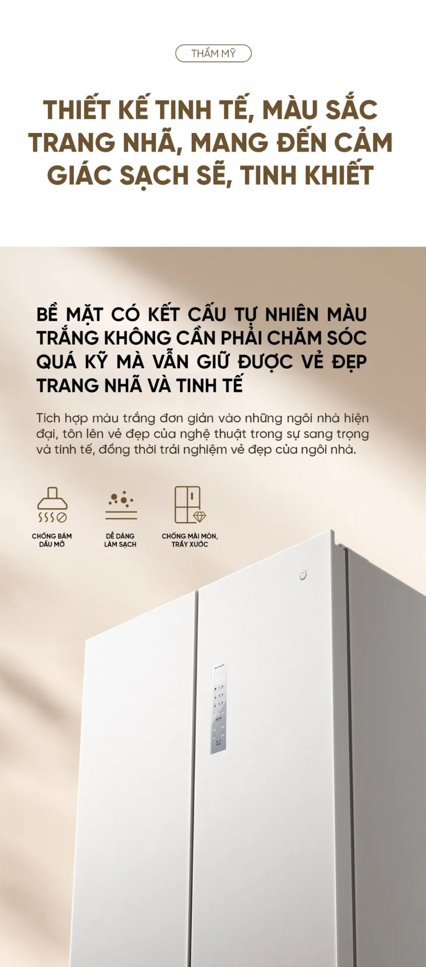 Tủ lạnh Xiaomi Mijia 518L, 4 cửa, có ngăn đông mềm