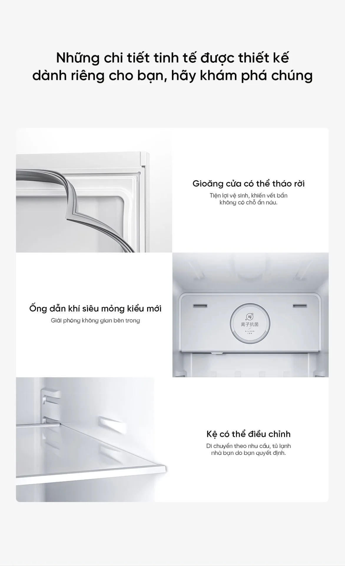 Tủ lạnh Xiaomi Mijia 616L Side by Side ion khử khuẩn cấp đông nhanh