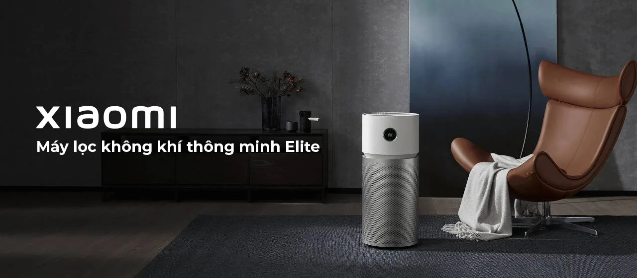 Xiaomi Elite máy lọc không khí diện tích 100 m²