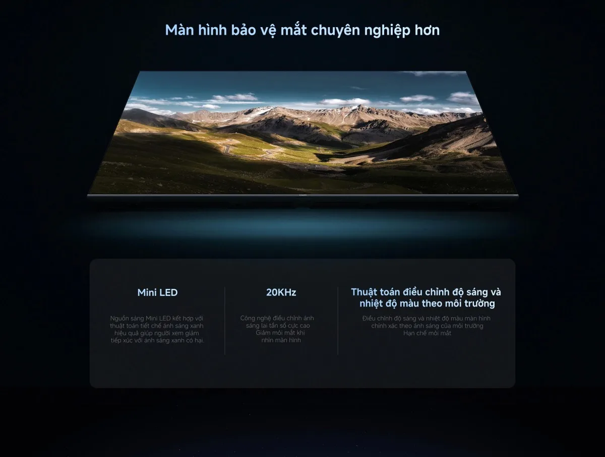 Tivi Xiaomi S75 Mini LED 75 inch 2025 Ram 4G/64G/4k/240Hz