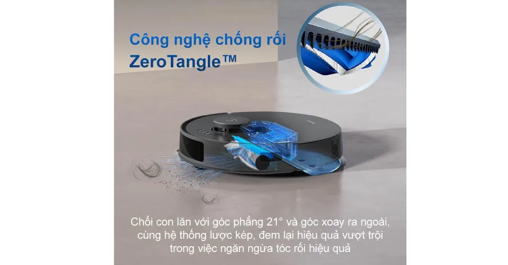 Công nghệ chống rối ZeroTangle™ – Giảm thiểu rối tóc và lông thú