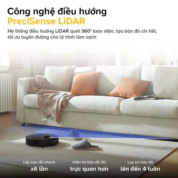 Robot Hút Bụi Lau Nhà Roborock QR 798