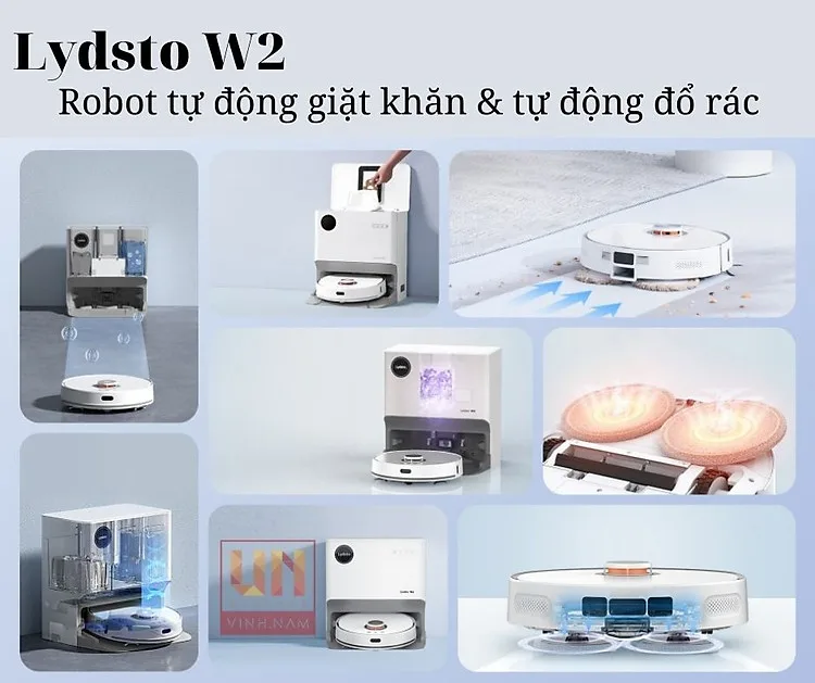 Robot Hút Bụi Lau Nhà Thông Minh XIAOMI Lydsto W2