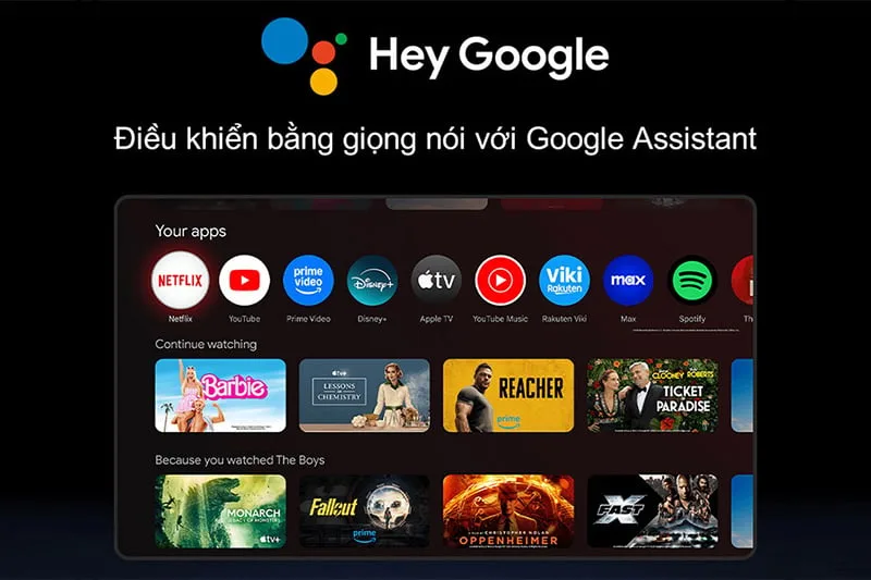 Google Tivi Xiaomi A 4K 43 inch L43MB-AUSEA