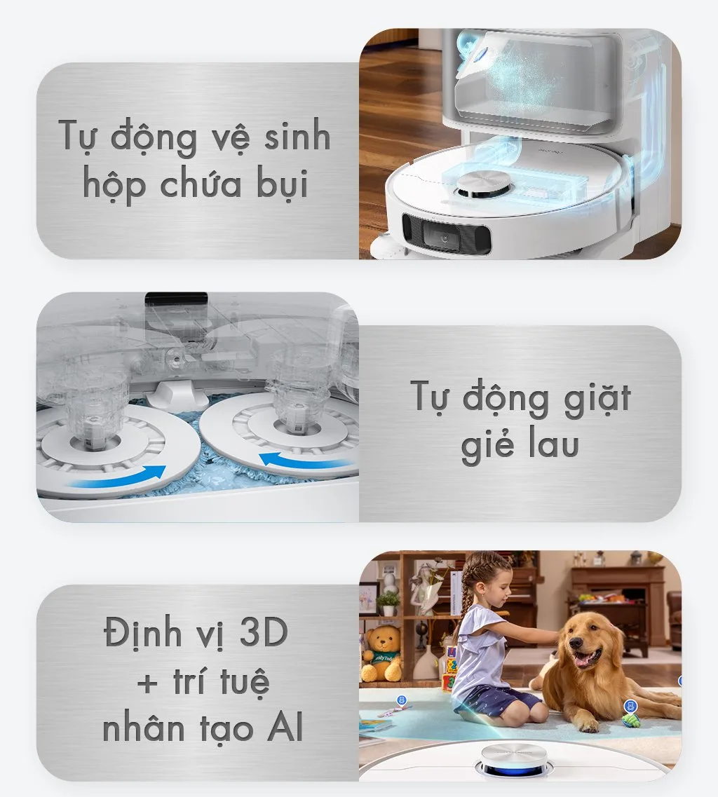 Robot hút bụi lau nhà Dreame Bot L10 Ultra