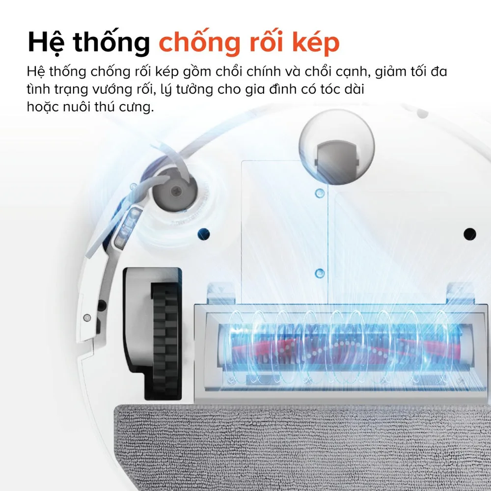 Robot hút bụi lau nhà Roborock Q7 TF (màu đen)