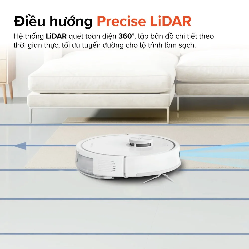 Robot hút bụi lau nhà Roborock Q7 TF (màu đen)
