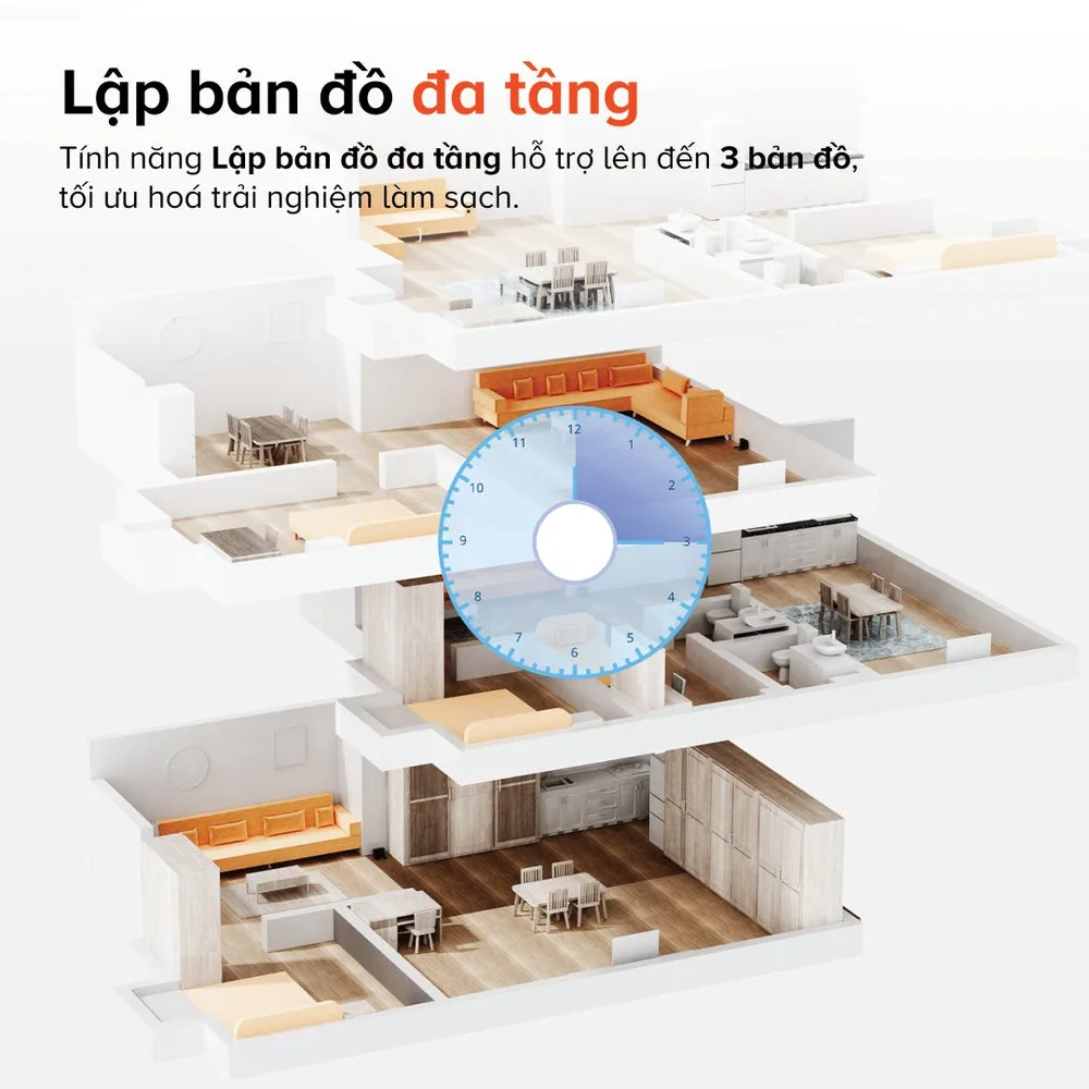 Robot hút bụi lau nhà Roborock Q7 TF (màu đen)