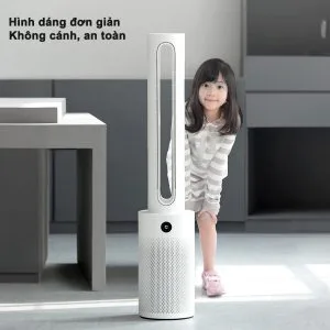 Quạt Không Cánh Xiaomi Mijia 2 In 1 Kèm Lọc Không Khí