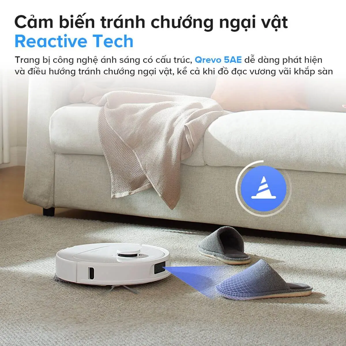 Robot hút bụi lau nhà Roborock Q Revo 5AE