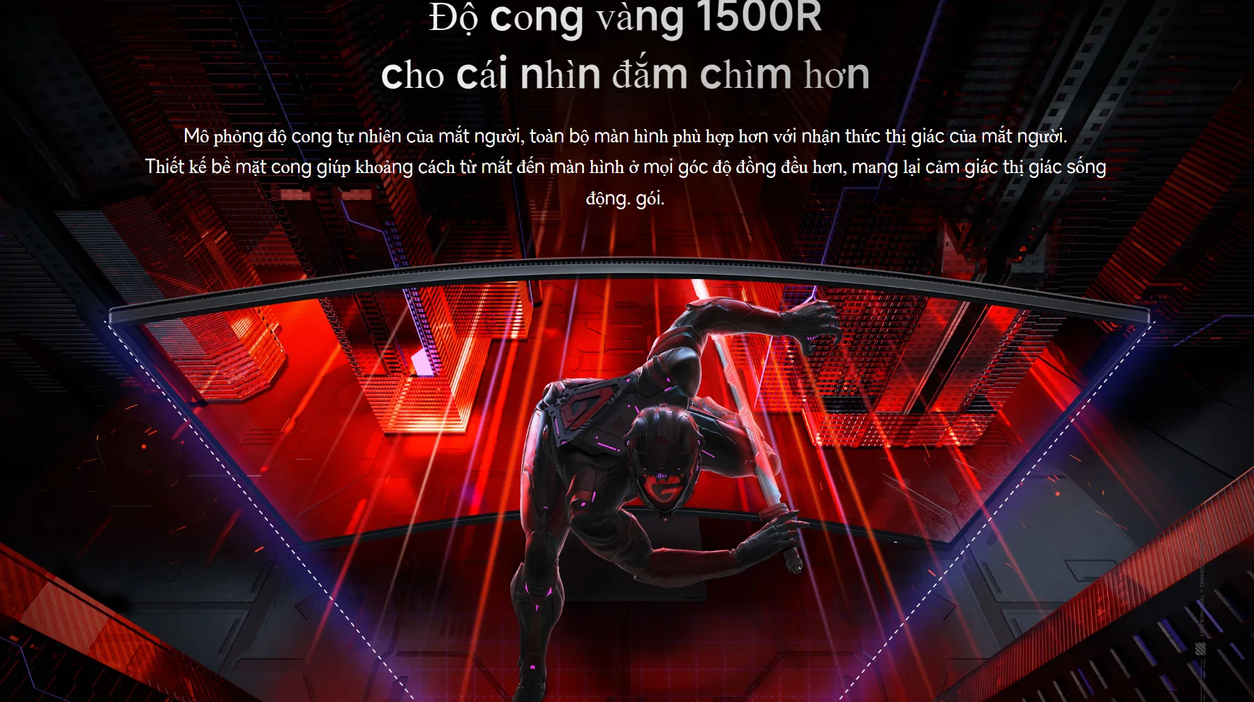 Màn Hình Máy Tính Redmi Gaming Monitor G34WQ – 2K/180 Hz