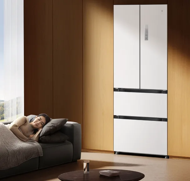 Tủ Lạnh Xiaomi Mijia Pro 508L Kiểu Pháp Màu Trắng