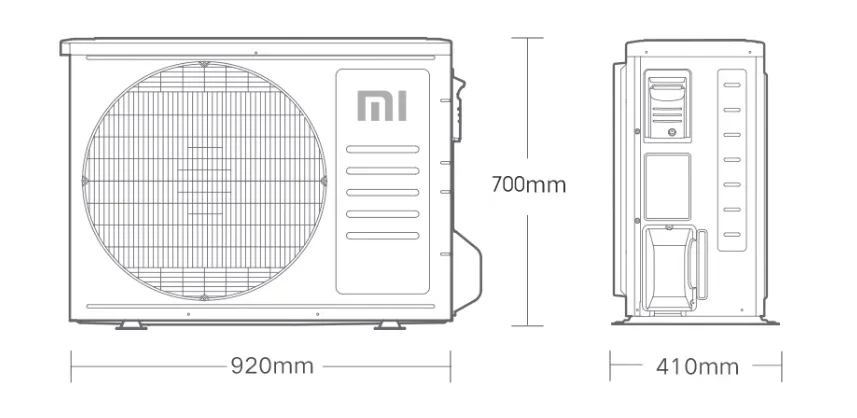 Điều Hòa Cây 2 chiều Xiaomi 3HP KFR- 72LW/N1A1 27000BTU