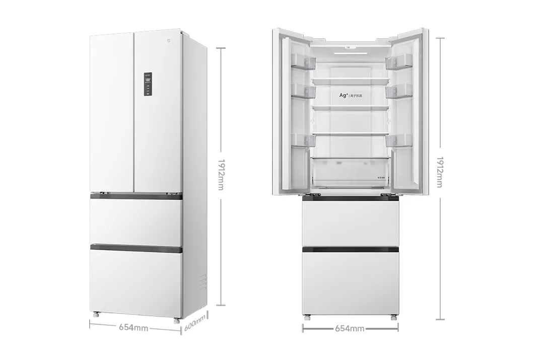 Tủ Lạnh 4 Cánh Xiaomi Mijia 400L BCD-400WFMBI