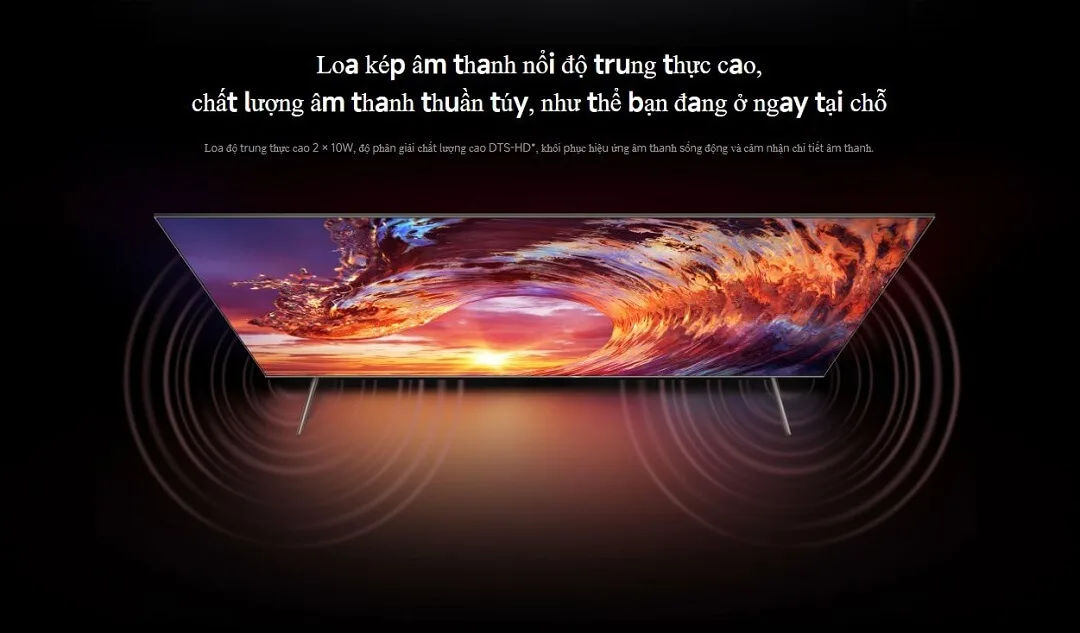 Tivi Xiaomi Redmi X85 85 inch màn hình 4K 120Hz, MEMC