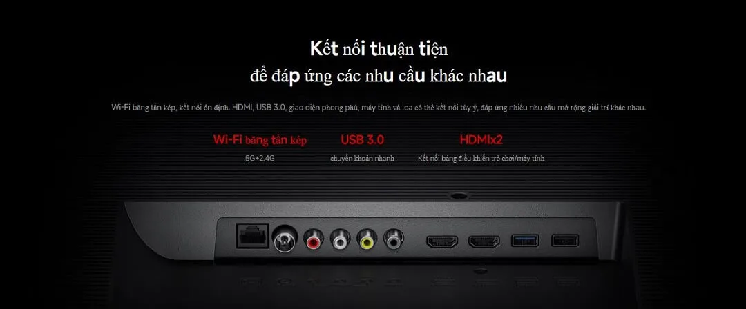 Tivi Xiaomi Redmi X85 85 inch màn hình 4K 120Hz, MEMC