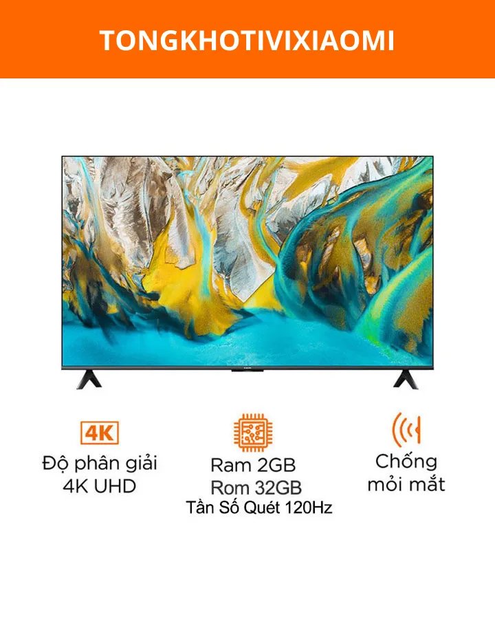 Tivi Xiaomi Redmi A65 4K 120Hz/ 2GB+32GB chính hãng giá rẻ - Ảnh 8