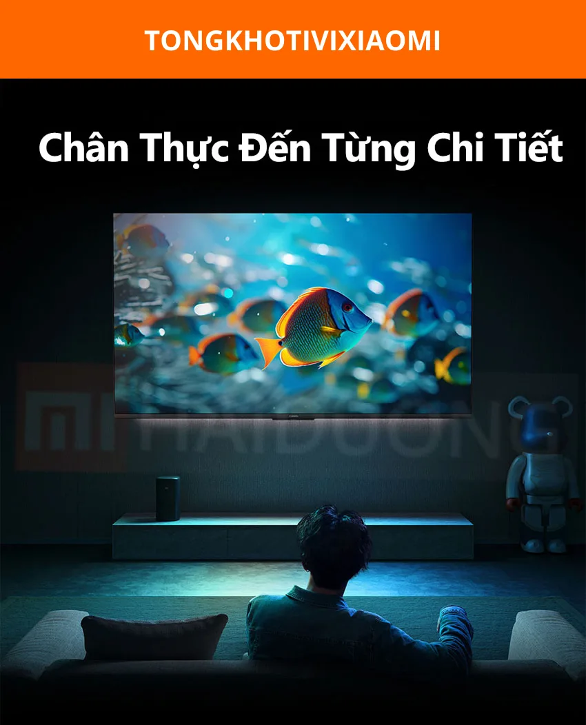 Tivi Xiaomi Redmi A65 4K 120Hz/ 2GB+32GB chính hãng giá rẻ - Ảnh 3