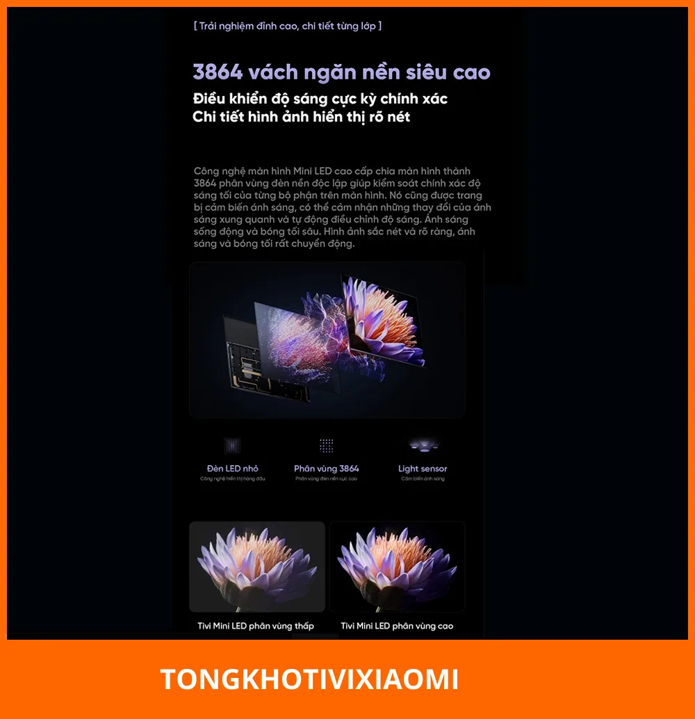 Tivi Xiaomi S Pro Mini LED 100 inch 2025