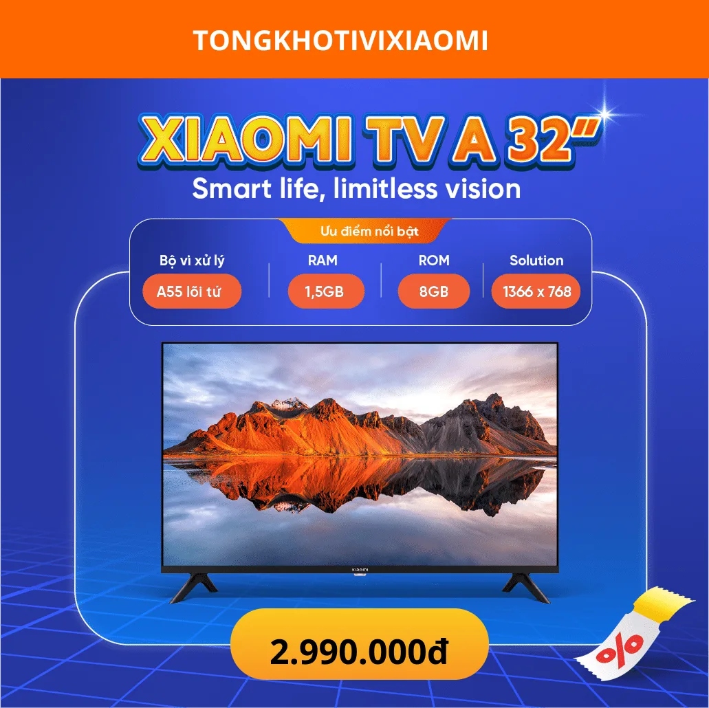 Tivi Xiaomi A 32 inch 2025 Series - Ảnh 2