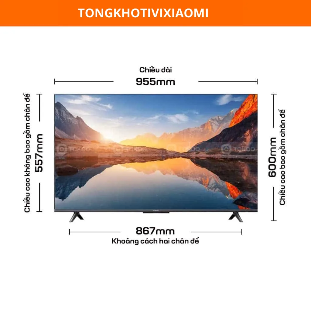 Tivi Xiaomi A 43 Inch FHD 2025 - Ảnh 2